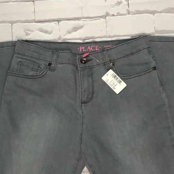 Girl's Stretch Super Skinny Jeans - Picture 3 of 4